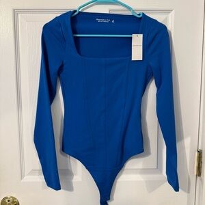 Abercrombie & Fitch Blue Long Sleeve Bodysuit